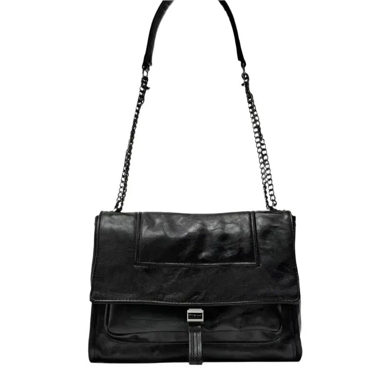 Trendé™ | Lia2787 Ledertasche mit zeitloser Eleganz