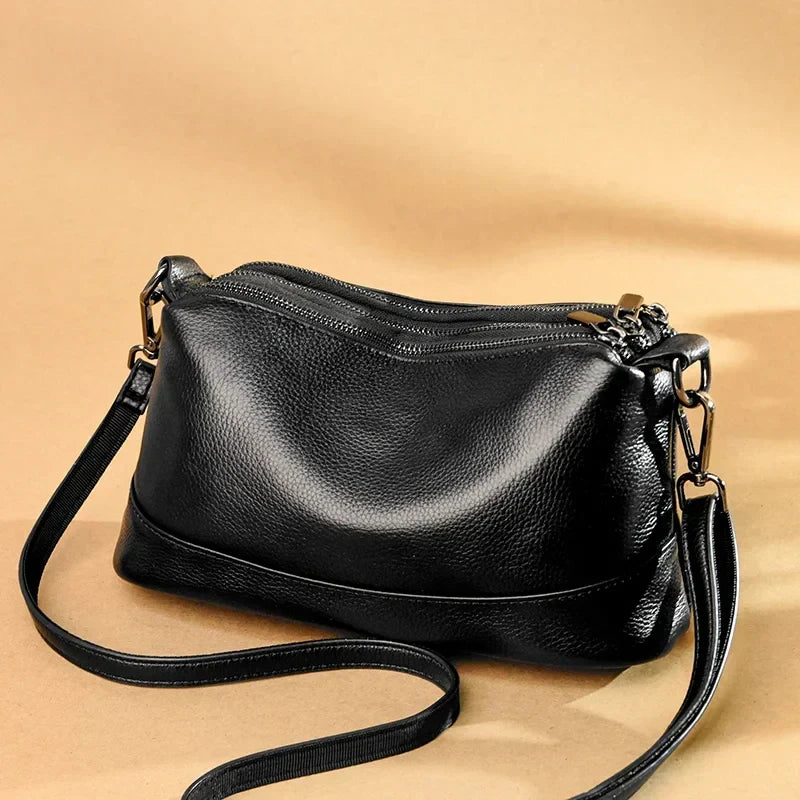 Trendé™ | Valeria55115 Ledertasche mit zeitloser Eleganz