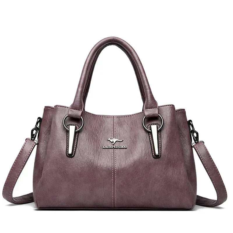 Trendé™ | Viola57117 Ledertasche mit zeitloser Eleganz