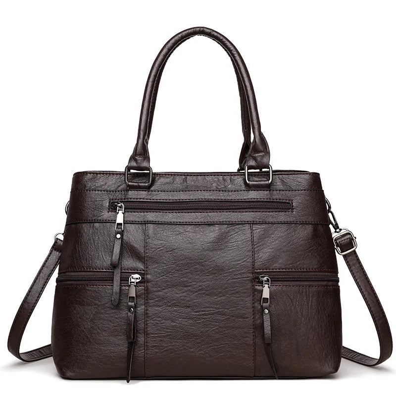 Trendé™ | Verse Ledertasche mit zeitloser Eleganz