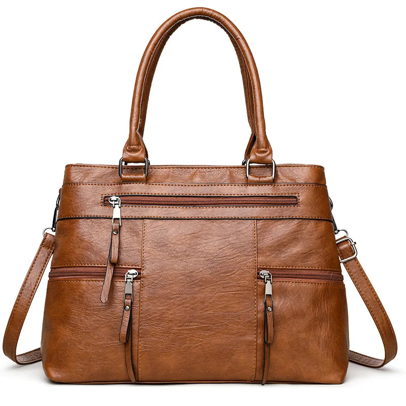 Trendé™ | Verse Ledertasche mit zeitloser Eleganz