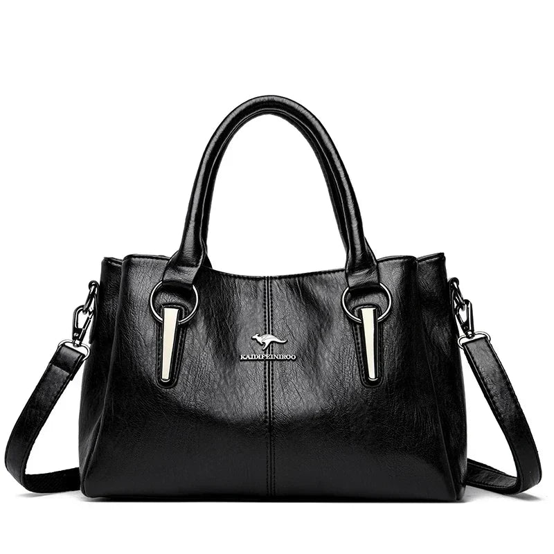 Trendé™ | Viola57117 Ledertasche mit zeitloser Eleganz