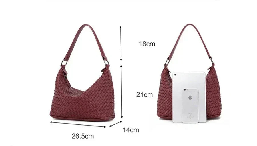 Trendé™ | Hellen Ledertasche mit zeitloser Eleganz