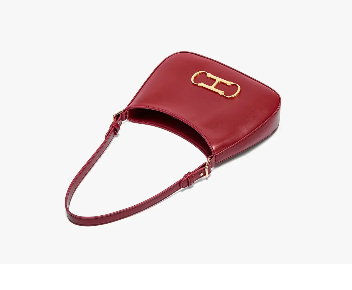 Trendé™ | Laura2484 Ledertasche mit zeitloser Eleganz