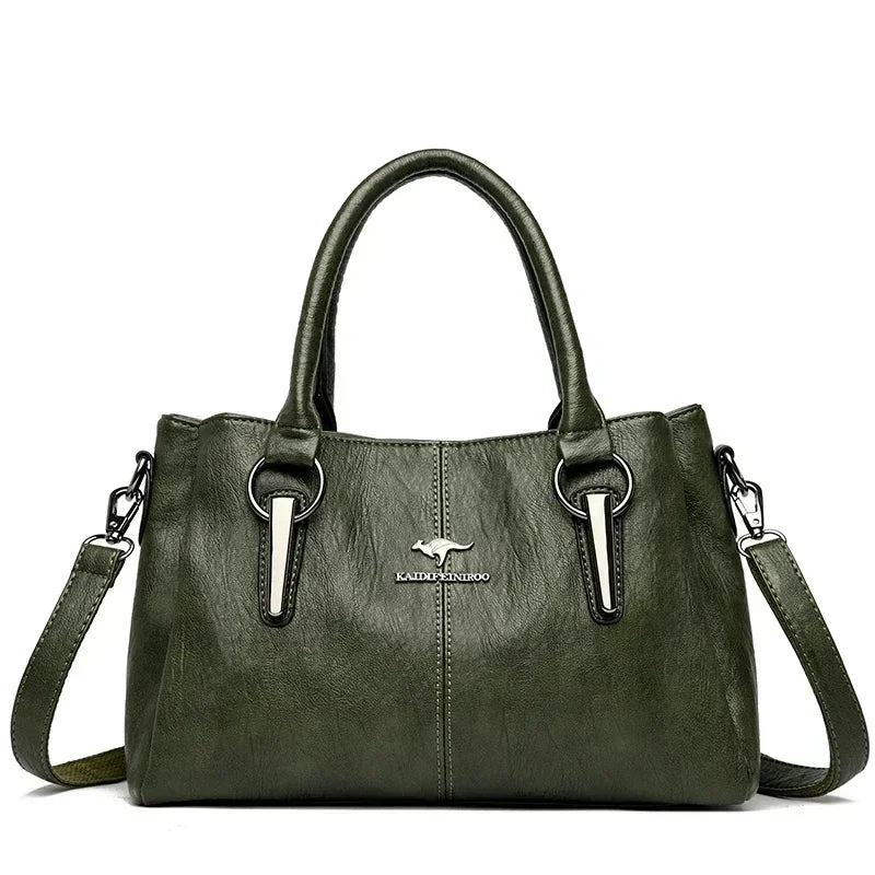 Trendé™ | Viola57117 Ledertasche mit zeitloser Eleganz