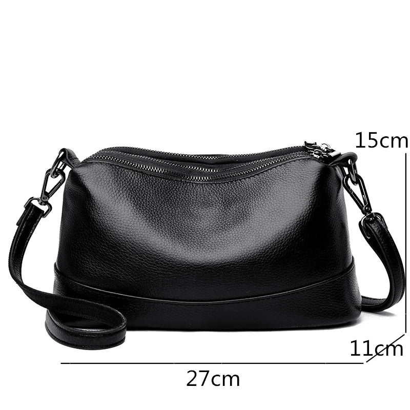 Trendé™ | Valeria55115 Ledertasche mit zeitloser Eleganz