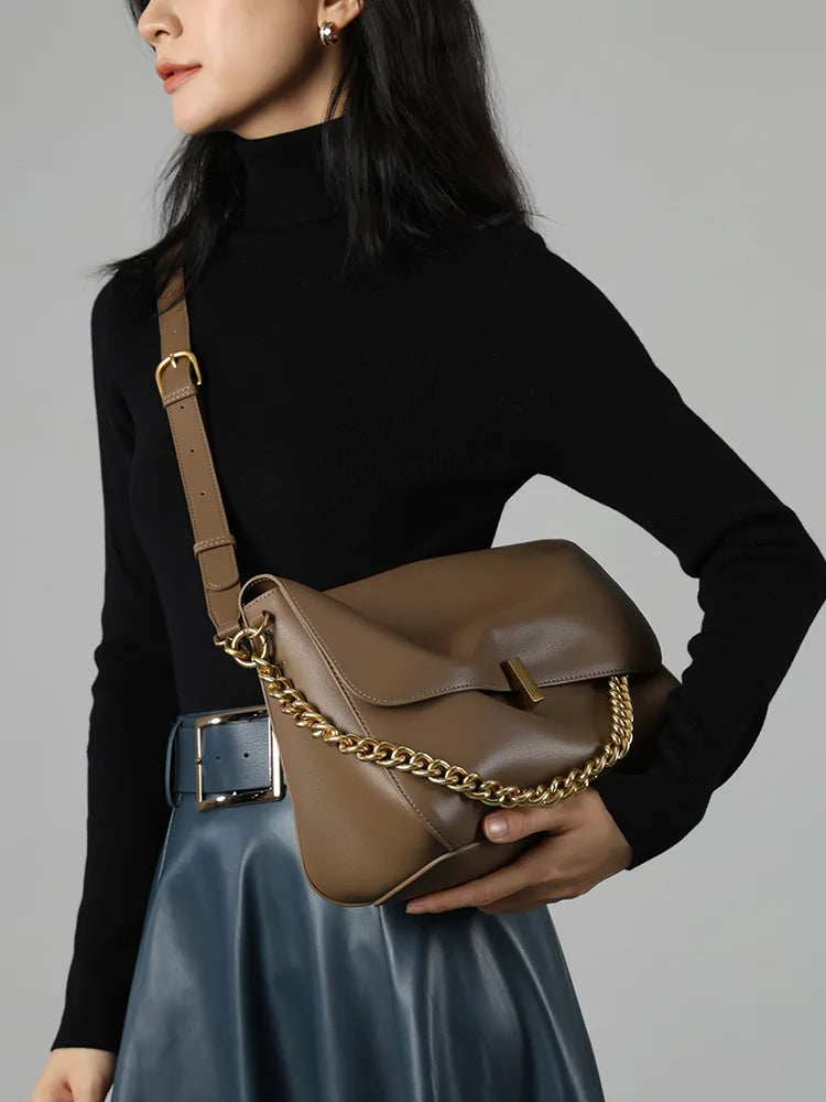 Trendé™ | Adele60 Ledertasche mit zeitloser Eleganz