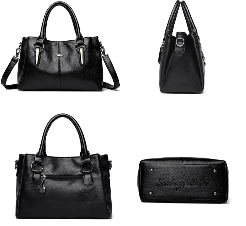Trendé™ | Viola57117 Ledertasche mit zeitloser Eleganz