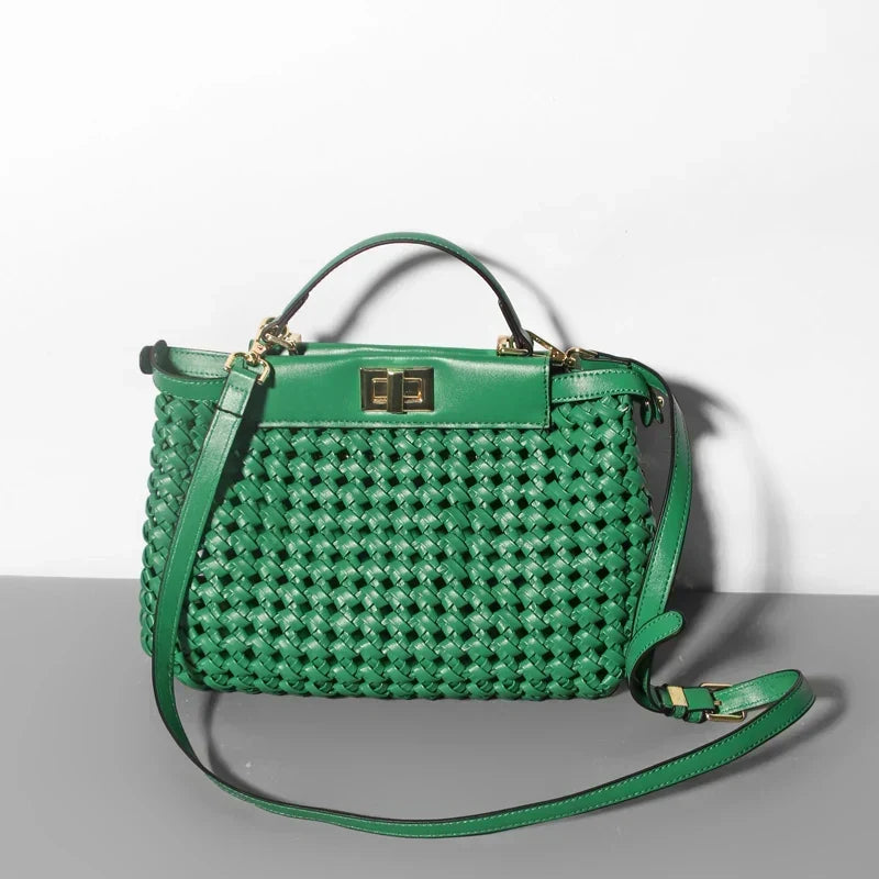 Trendé™ | Melina3696 Ledertasche mit zeitloser Eleganz