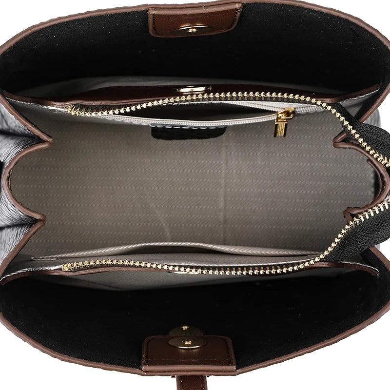 Trendé™ | Donatela Ledertasche mit zeitloser Eleganz