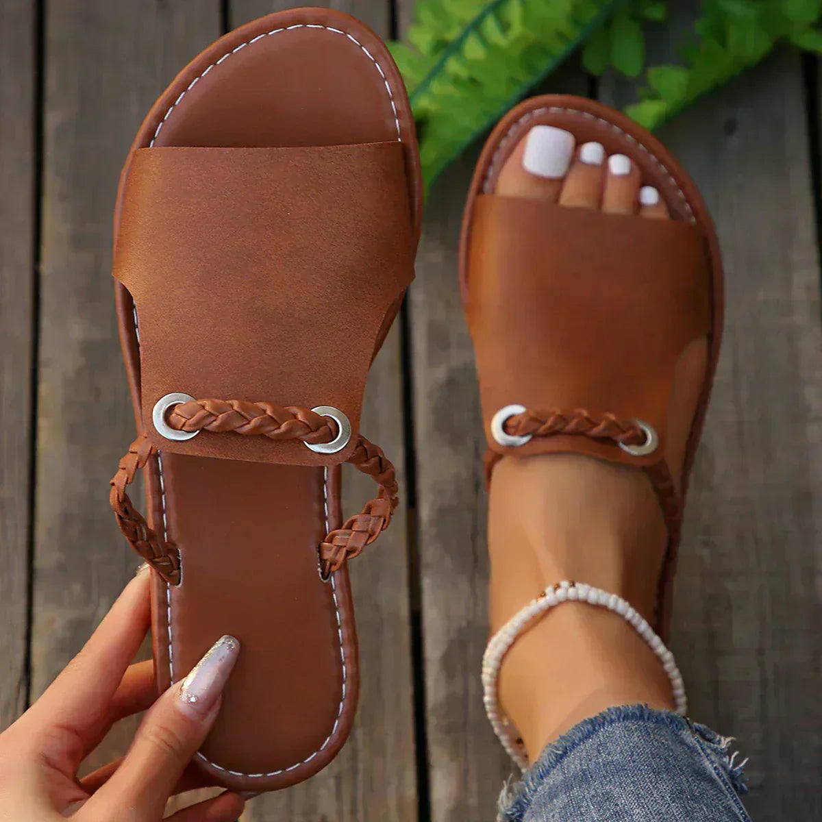 Trendé™ | Evelisse Sandalen mit Schleife