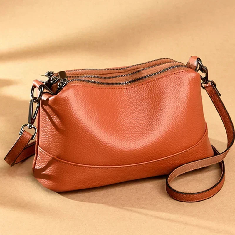 Trendé™ | Valeria55115 Ledertasche mit zeitloser Eleganz