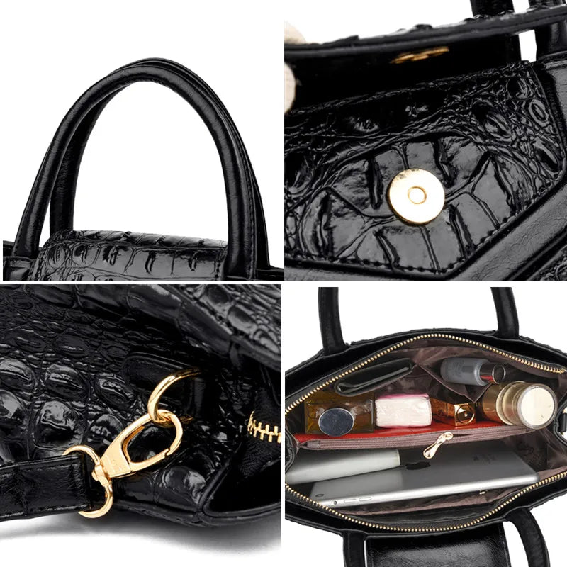 Trendé™ | Crock Ledertasche mit zeitloser Eleganz
