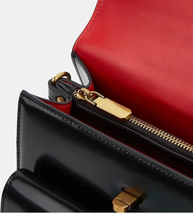Trendé™ | Olivia43 Kleine Ledertasche mit elegantem Design