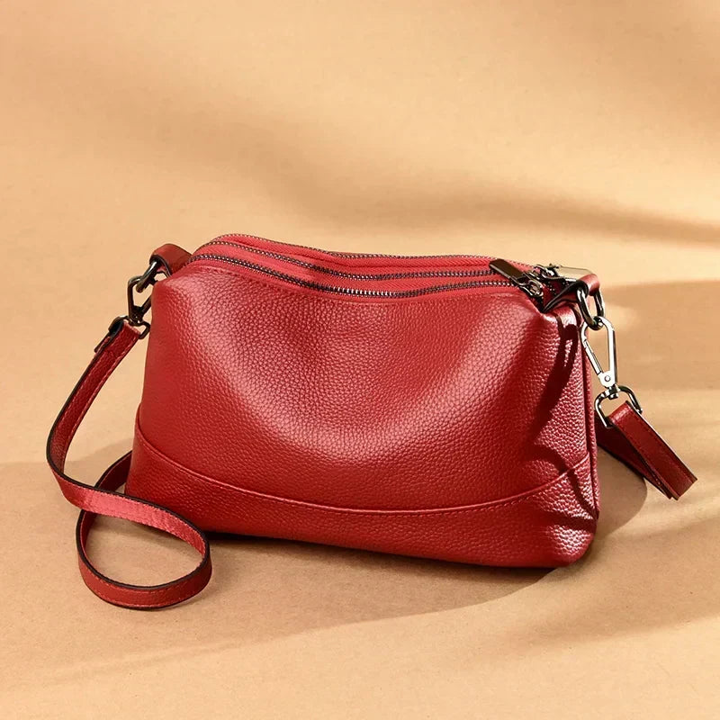 Trendé™ | Valeria55115 Ledertasche mit zeitloser Eleganz