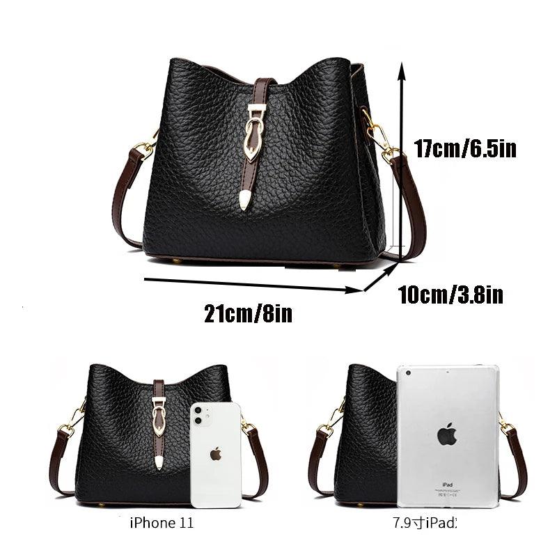 Trendé™ | Donatela Ledertasche mit zeitloser Eleganz