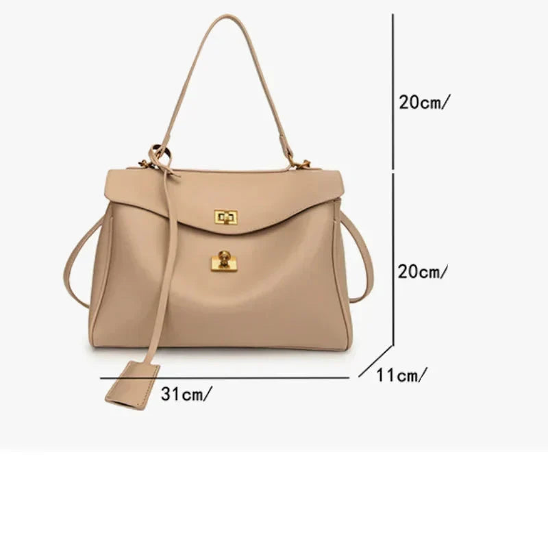Trendé™ | Saphir Ledertasche mit zeitloser Eleganz
