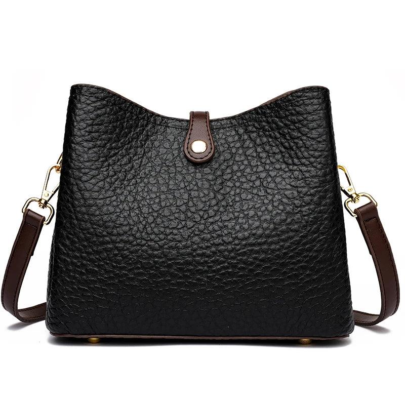 Trendé™ | Donatela Ledertasche mit zeitloser Eleganz