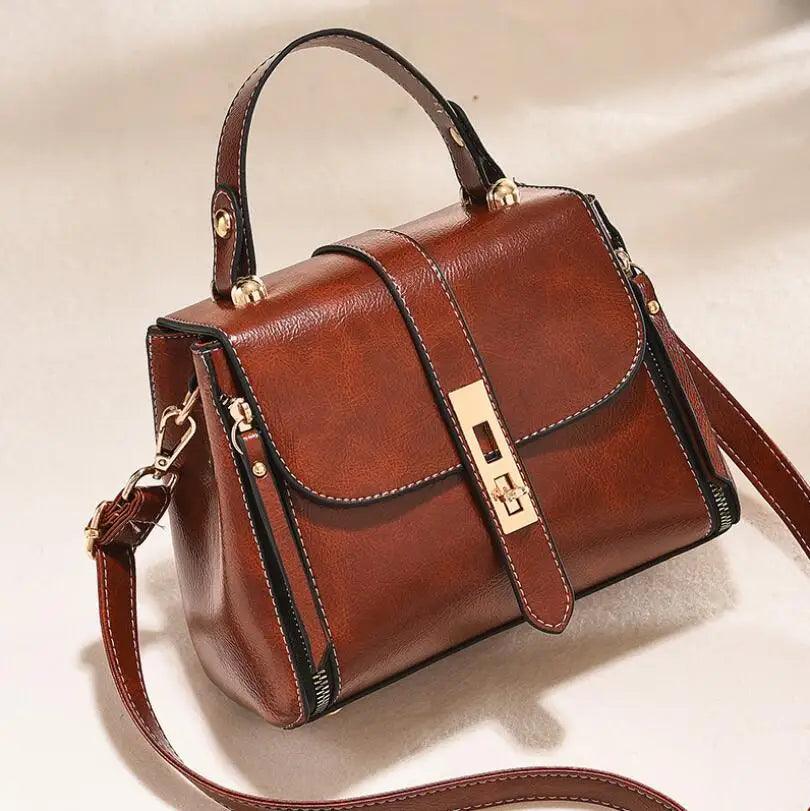 Trendé™ | Nina Ledertasche mit zeitloser Eleganz