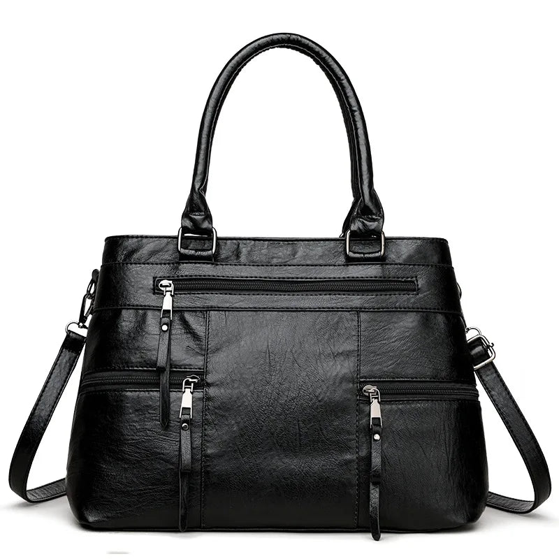 Trendé™ | Verse Ledertasche mit zeitloser Eleganz