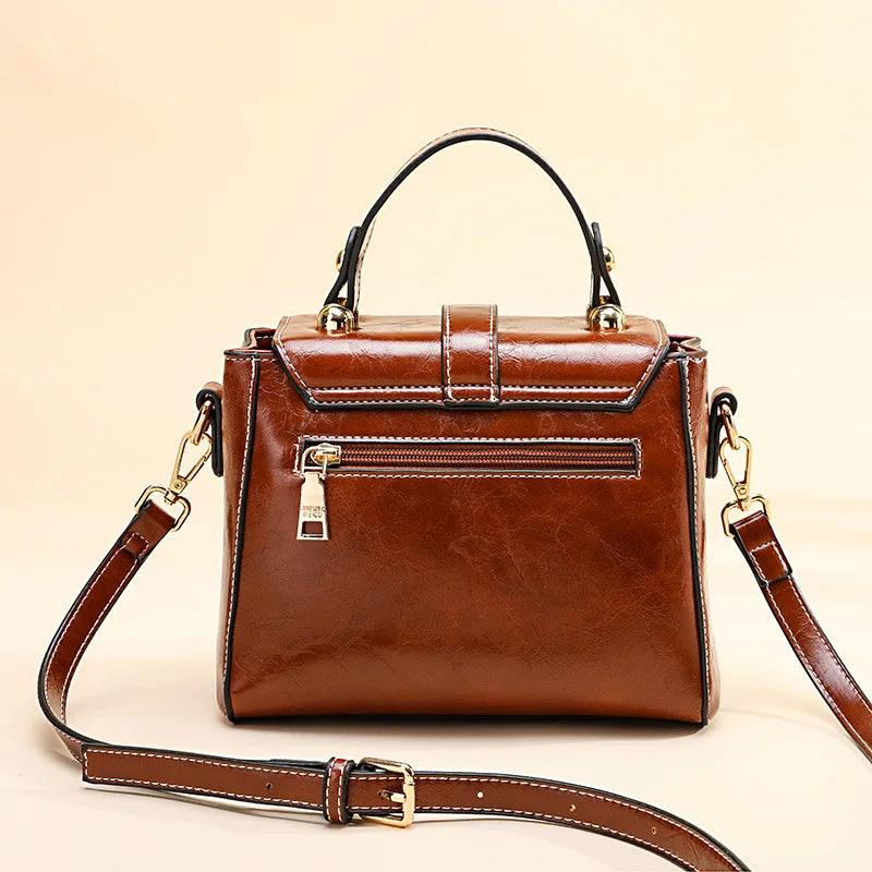 Trendé™ | Nina Ledertasche mit zeitloser Eleganz