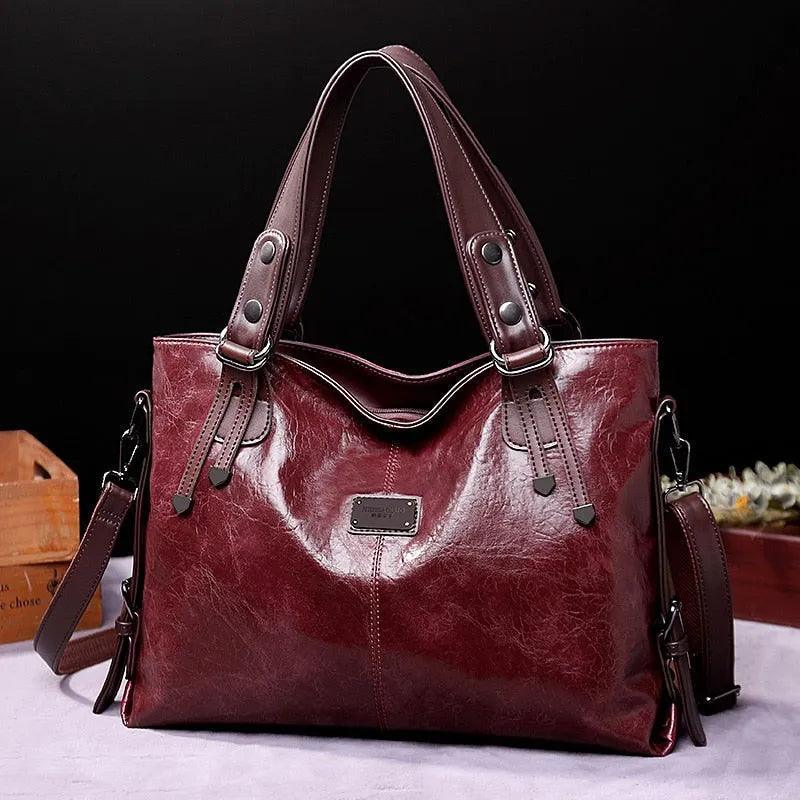 Trendé™ | Olivia Ledertasche mit zeitloser Eleganz