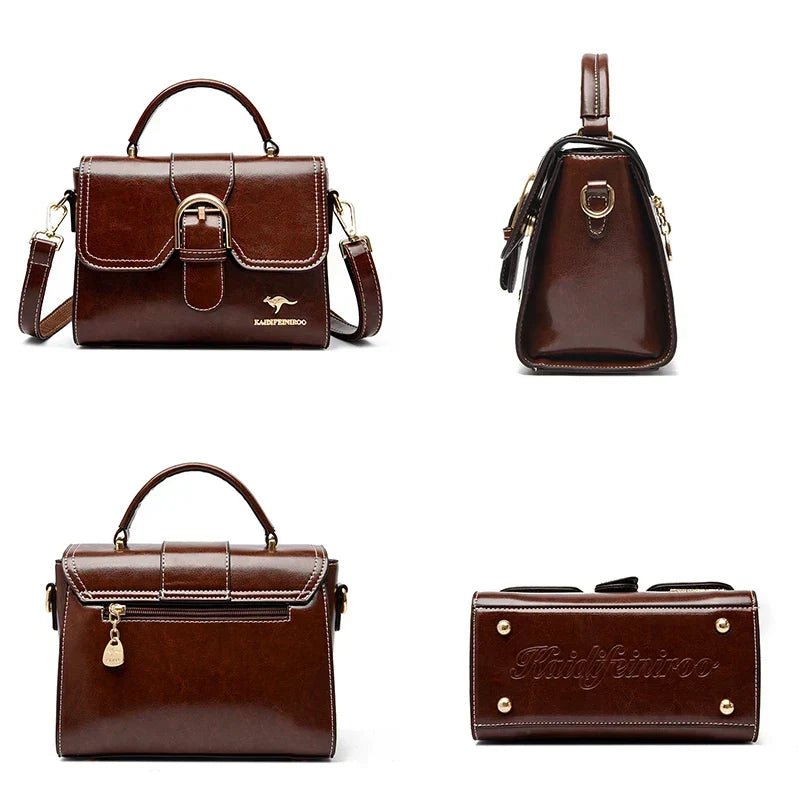 Trendé™ | Nyra Ledertasche mit zeitloser Eleganz