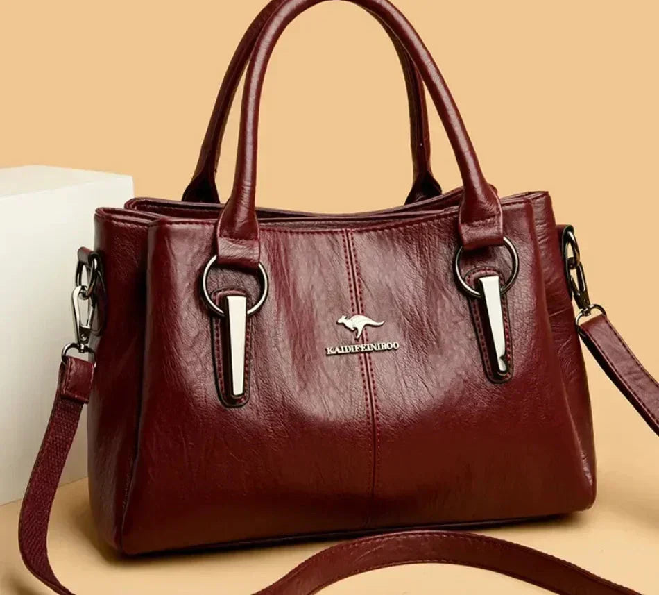 Trendé™ | Viola57117 Ledertasche mit zeitloser Eleganz