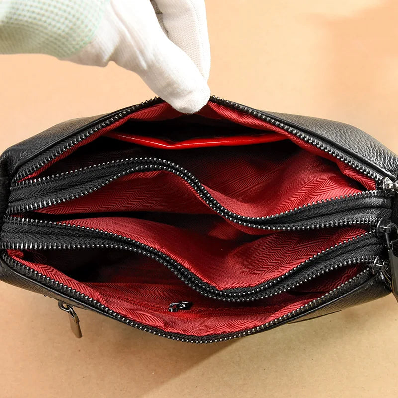 Trendé™ | Valeria55115 Ledertasche mit zeitloser Eleganz