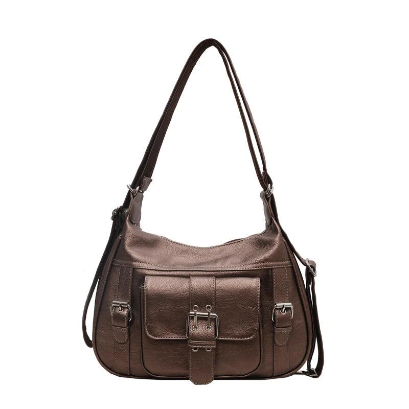 Trendé™ | Sofia 2-in-1 Ledertasche mit flexiblem Design