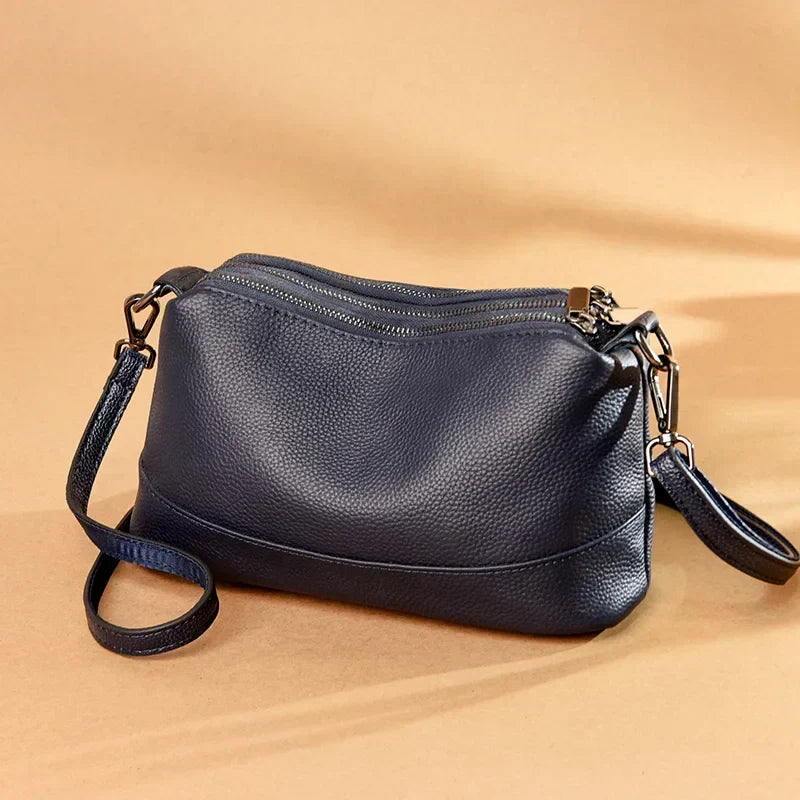 Trendé™ | Valeria55115 Ledertasche mit zeitloser Eleganz