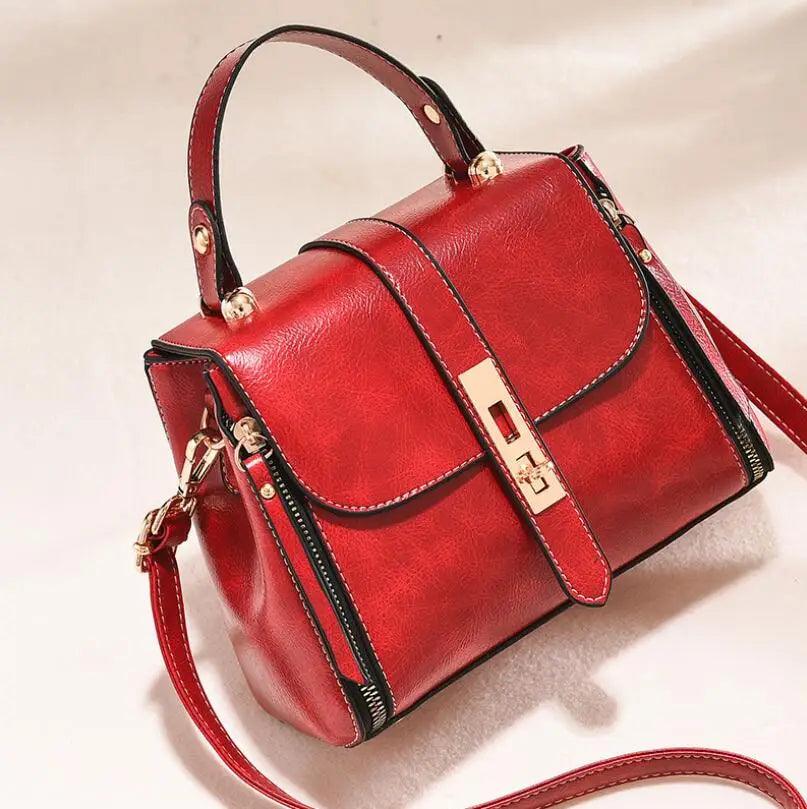 Trendé™ | Nina Ledertasche mit zeitloser Eleganz