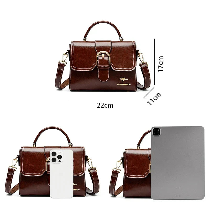 Trendé™ | Nyra Ledertasche mit zeitloser Eleganz