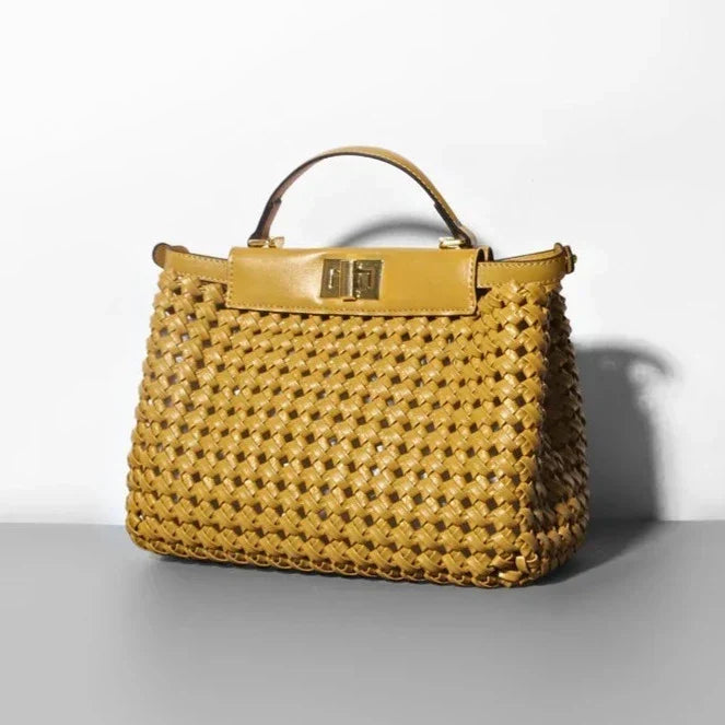 Trendé™ | Melina3696 Ledertasche mit zeitloser Eleganz