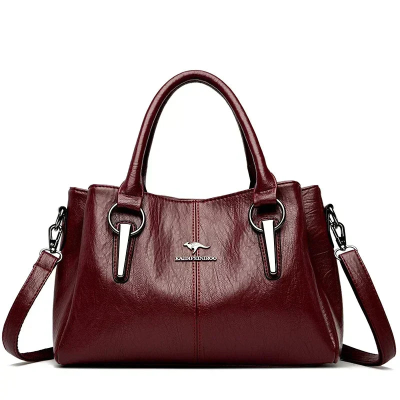 Trendé™ | Viola57117 Ledertasche mit zeitloser Eleganz