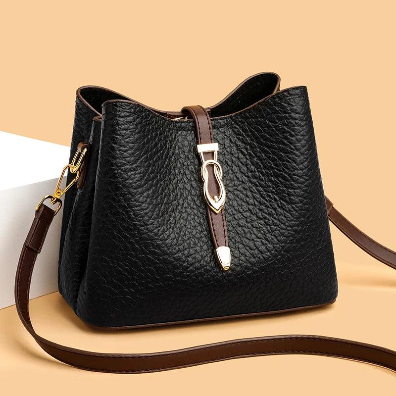 Trendé™ | Donatela Ledertasche mit zeitloser Eleganz