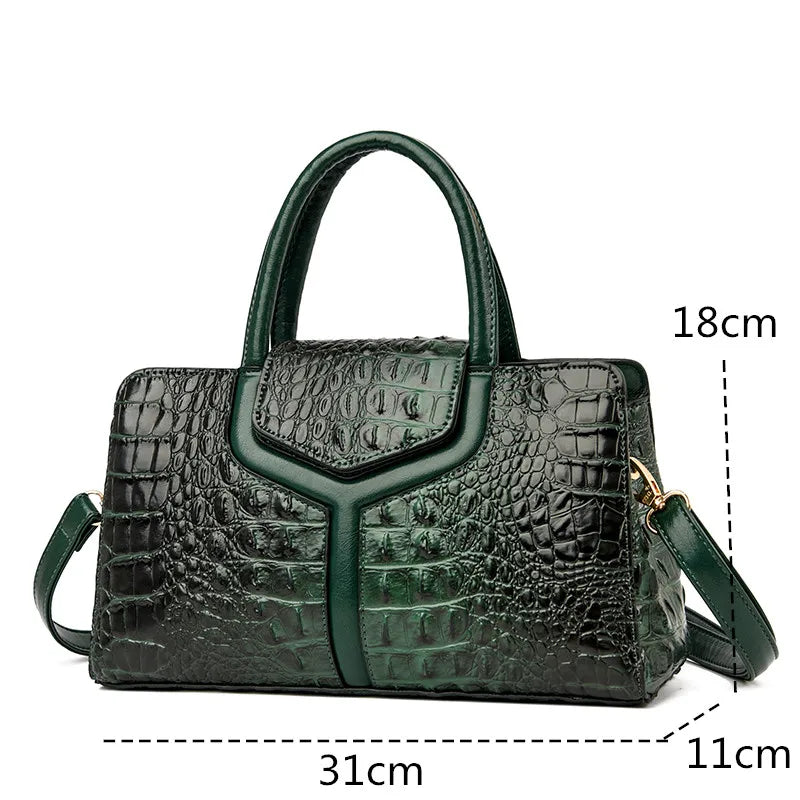Trendé™ | Crock Ledertasche mit zeitloser Eleganz