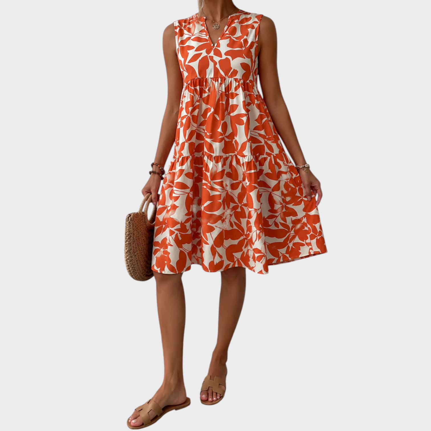 Trendé™ | Soomin Sommerkleid mit Blumenmuster