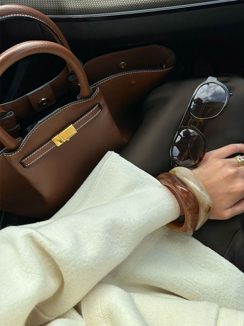 Trendé™ | Stella52 Ledertasche mit zeitloser Eleganz