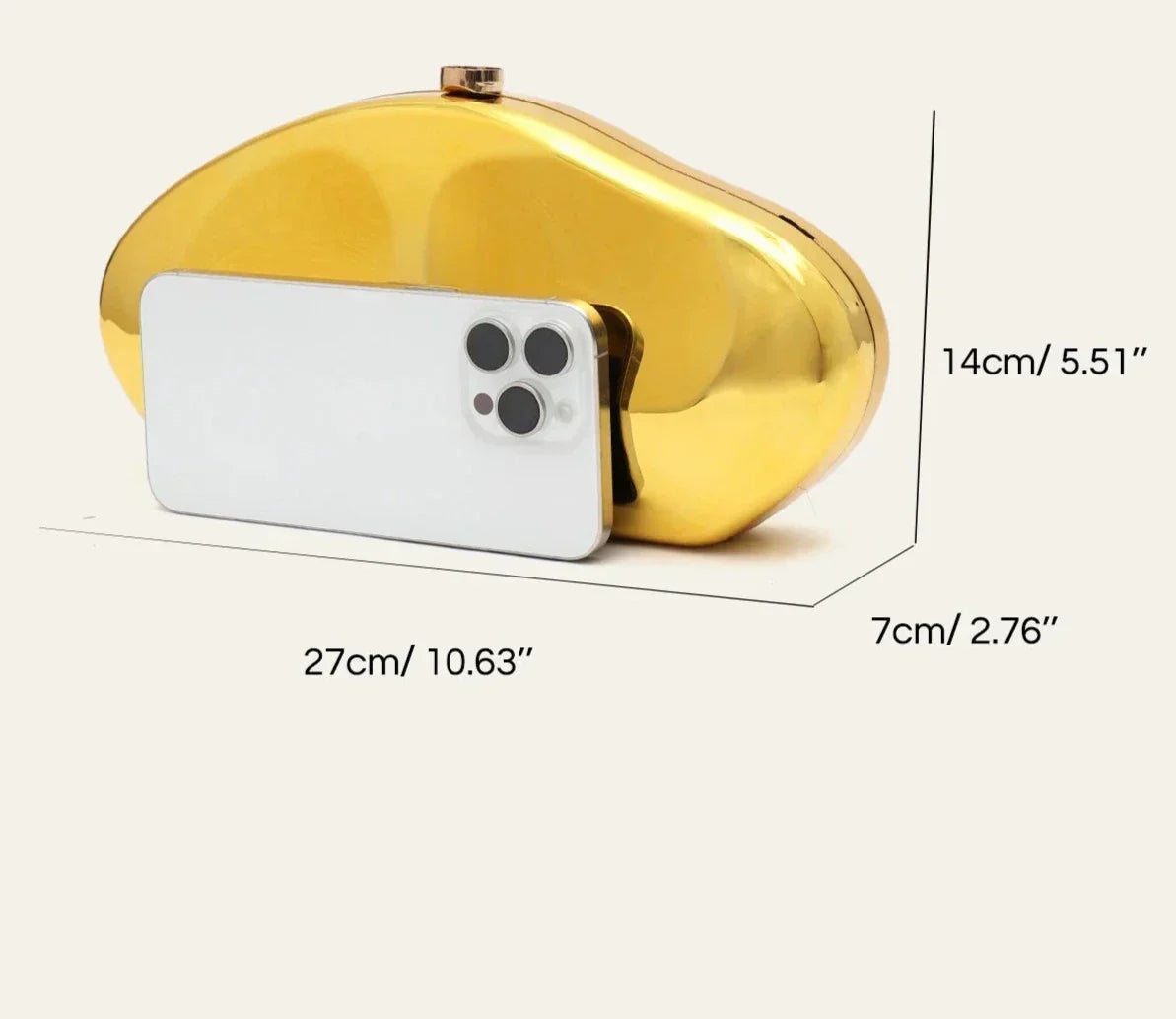 Trendé™ | Rania46 Elegante Clutch für Abendmomente