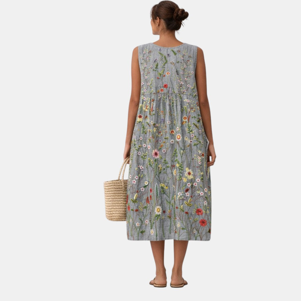 Trendé™ | Asta Midi-Kleid für den Alltag