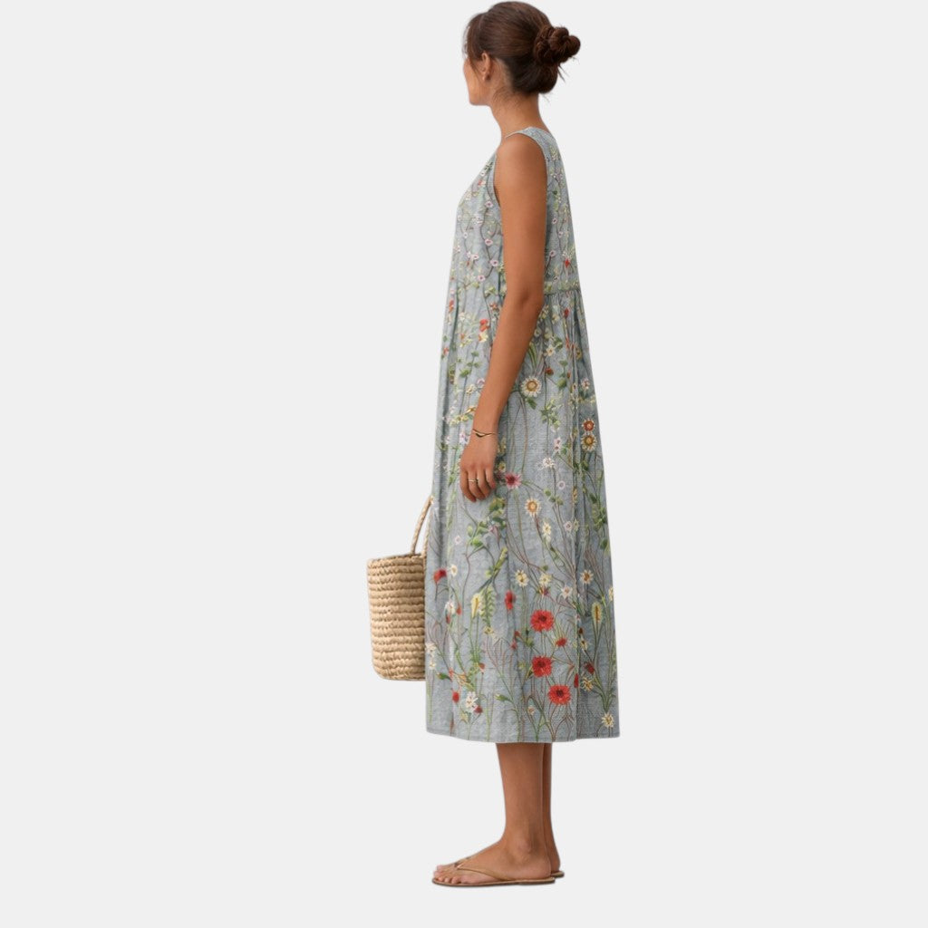 Trendé™ | Asta Midi-Kleid für den Alltag