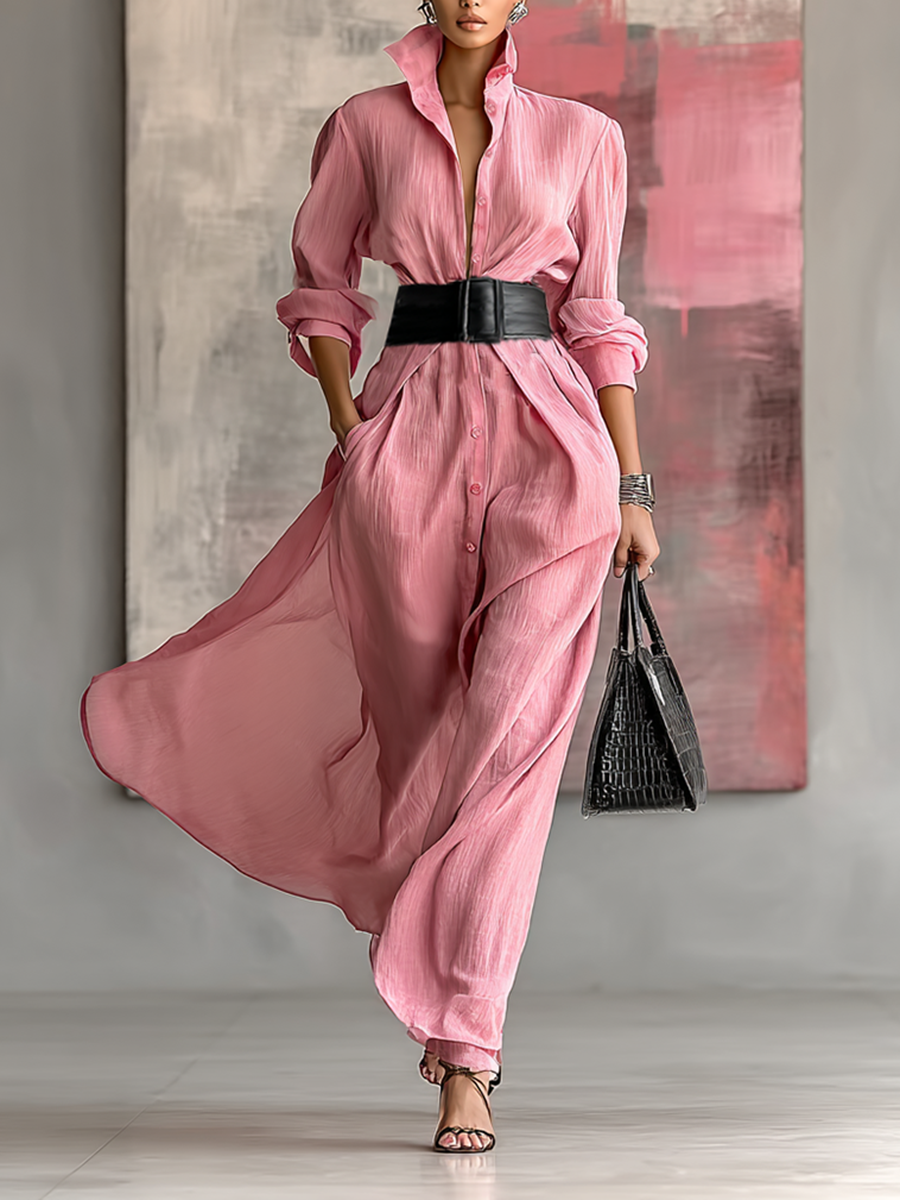 Trendé™ | Anastasia Hemdkleid mit langen Ärmeln