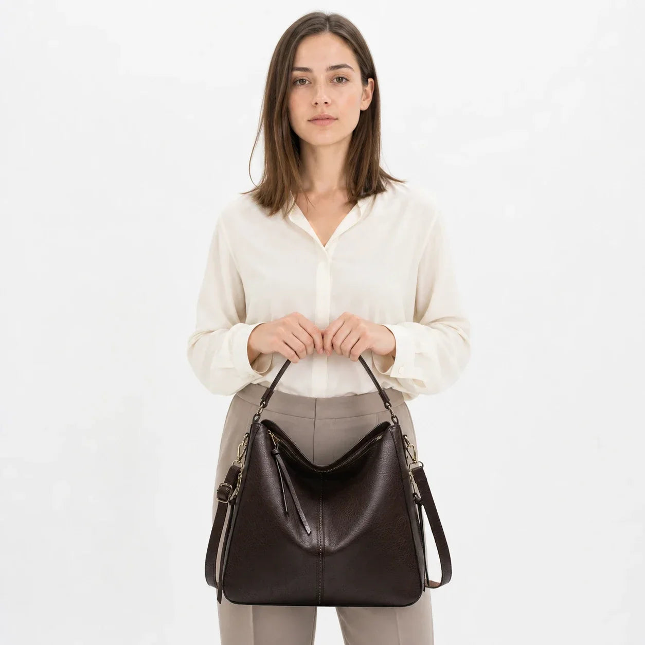 Trendé™ | Mila Ledertasche mit zeitloser Eleganz