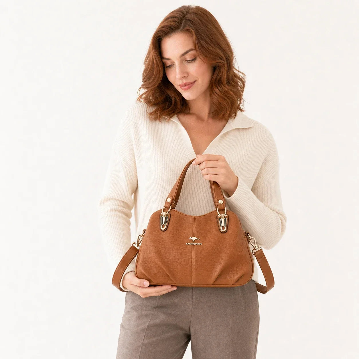 Trendé™ | Uiva Ledertasche mit zeitloser Eleganz