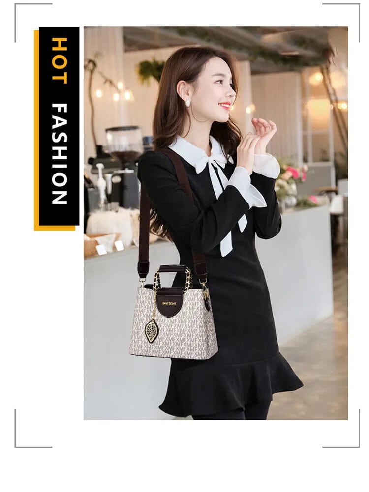 Trendé™ | Rania Ledertasche mit zeitloser Eleganz