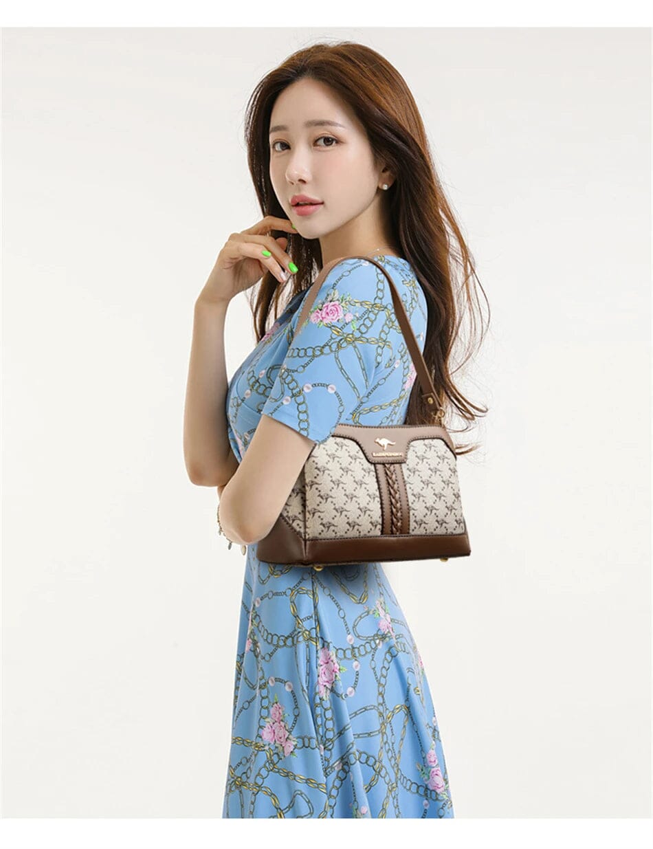 Trendé™ | Sofia51111 Ledertasche mit zeitloser Eleganz