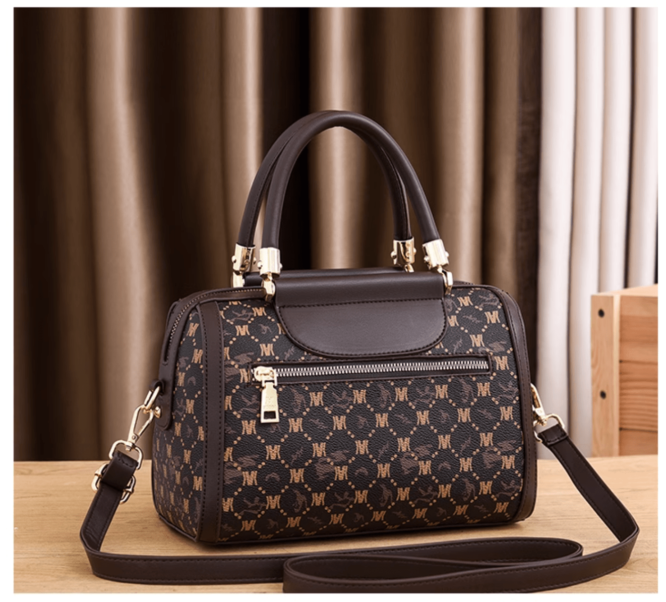 Trendé™ | Selina48108 Ledertasche mit zeitloser Eleganz