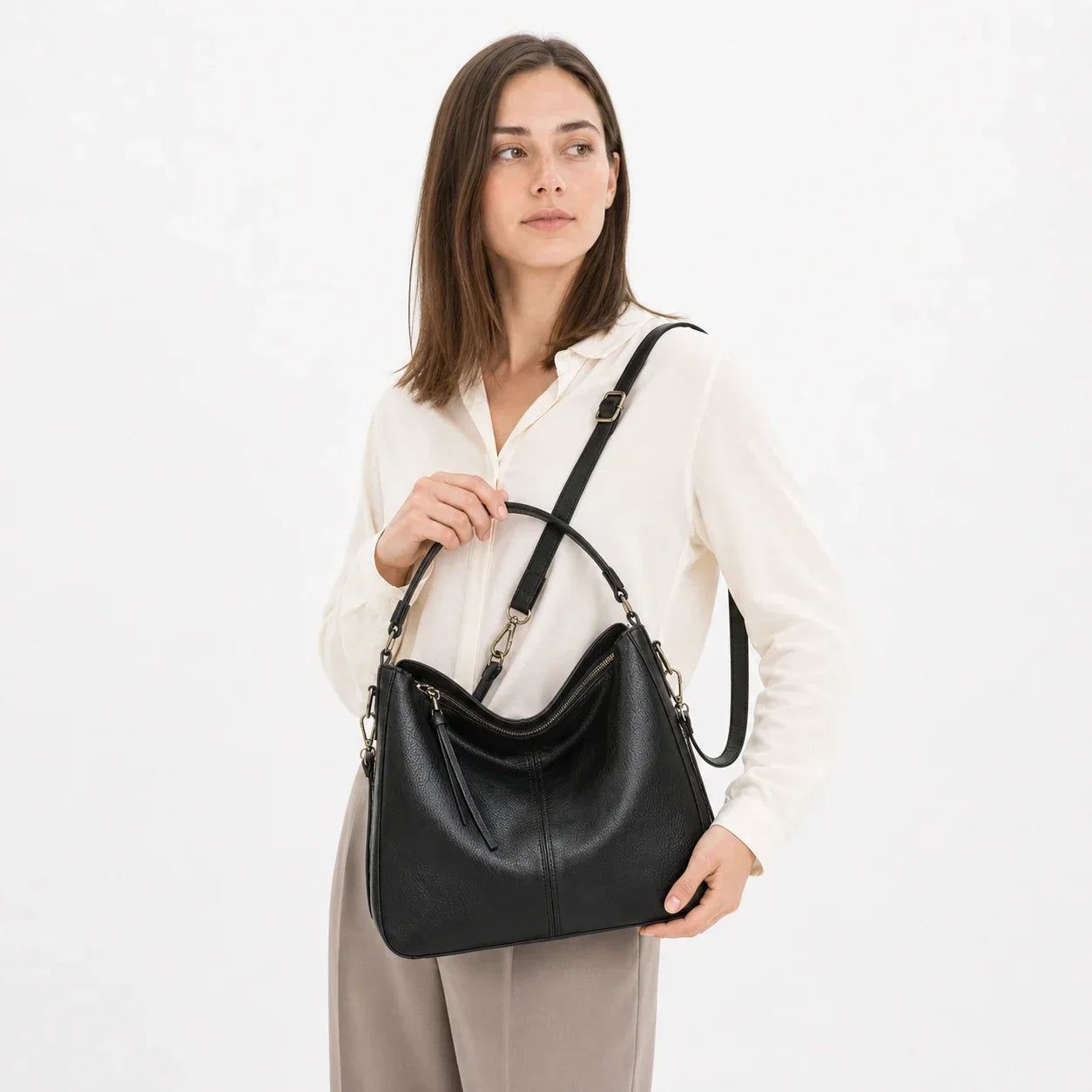Trendé™ | Mila Ledertasche mit zeitloser Eleganz