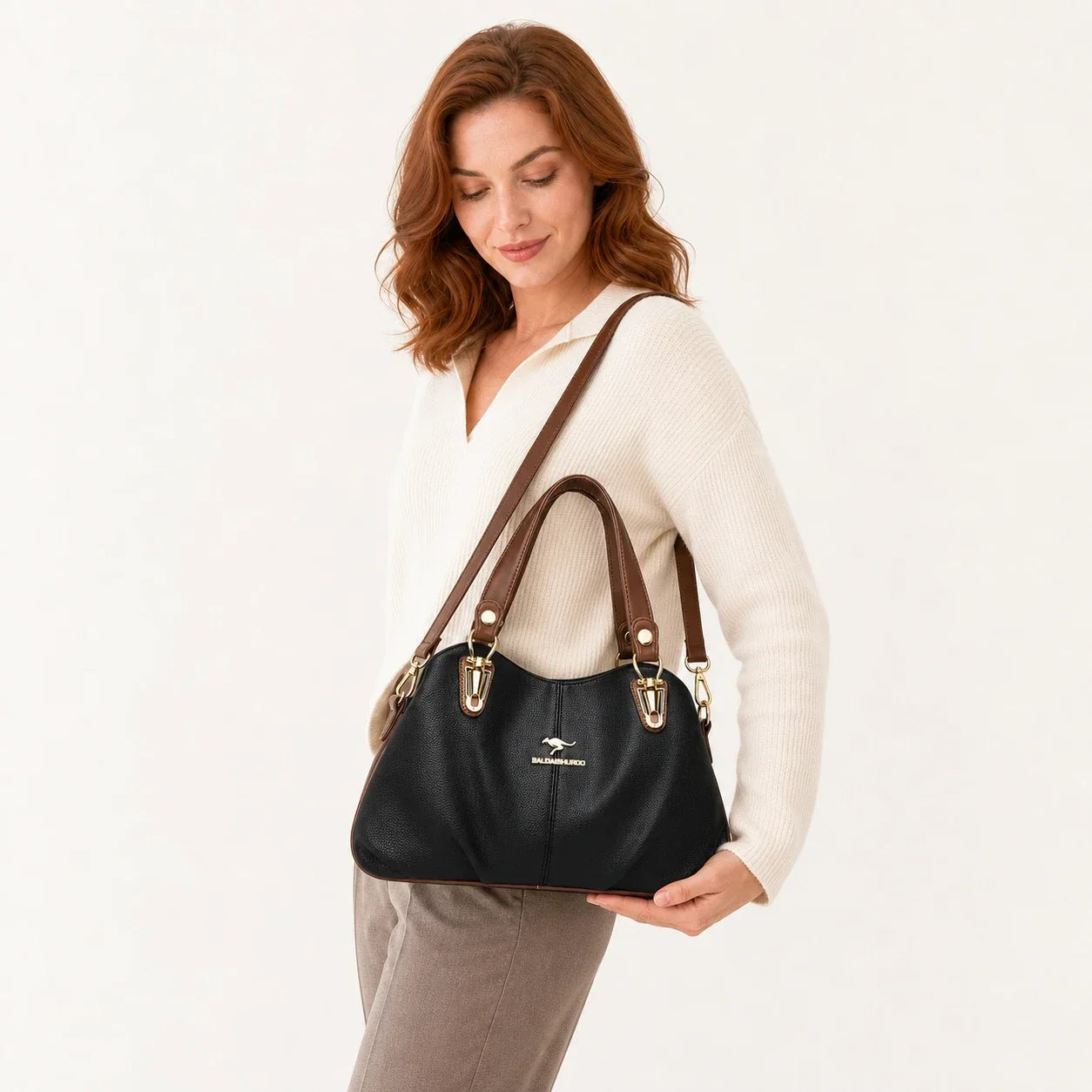 Trendé™ | Uiva Ledertasche mit zeitloser Eleganz